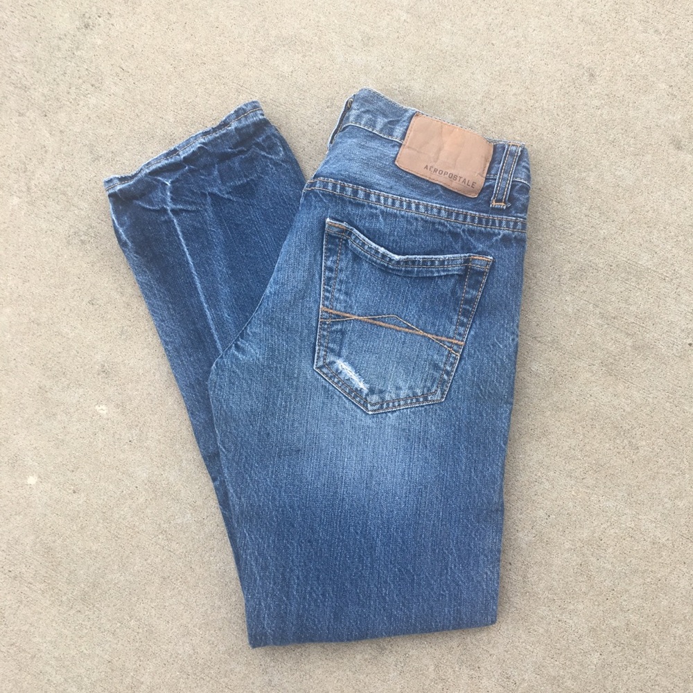 Aeropostale 27/28 distressed jeans